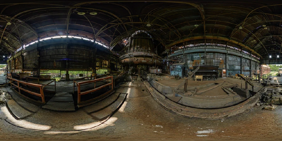 Pittsburgh - Carrie Furnace Front of Melting Oven